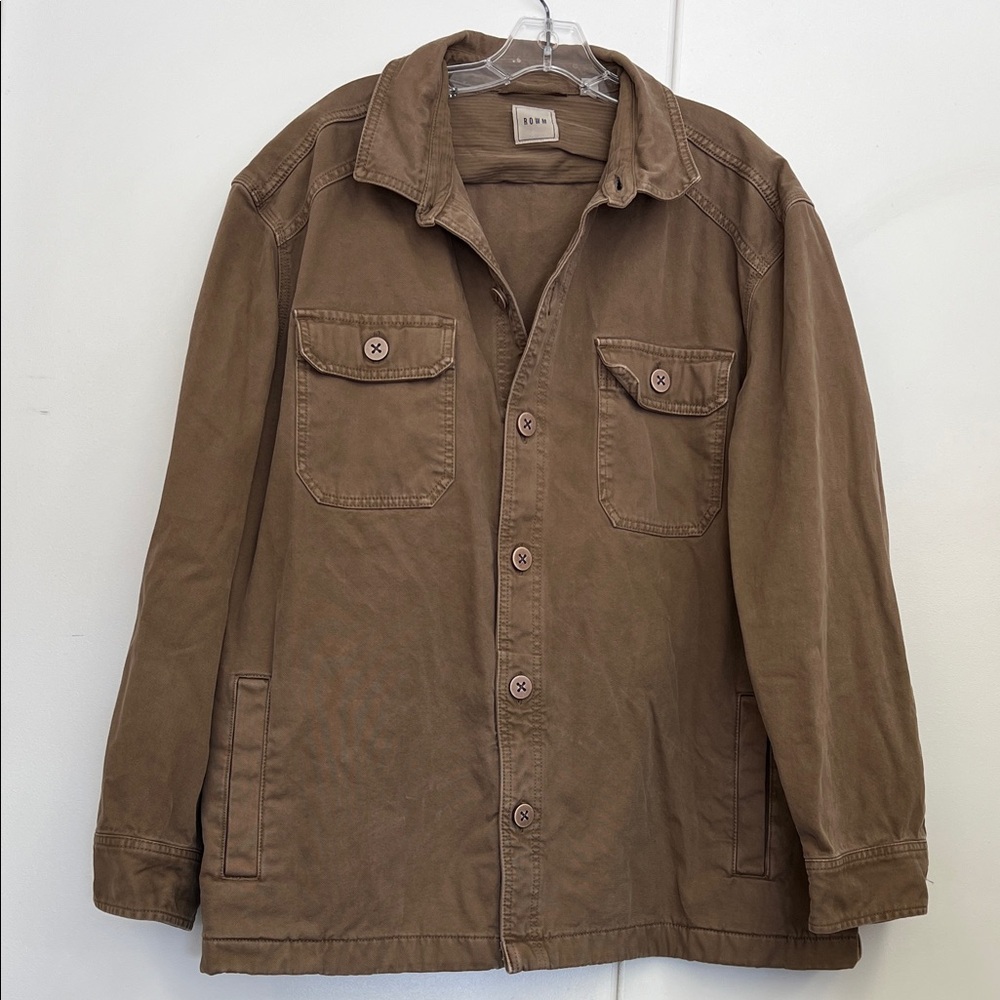 Rowm Brown Utility Outdoor Barn Jacket for Men 2XL